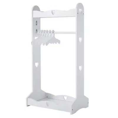 Drveni dječji kaput stalak