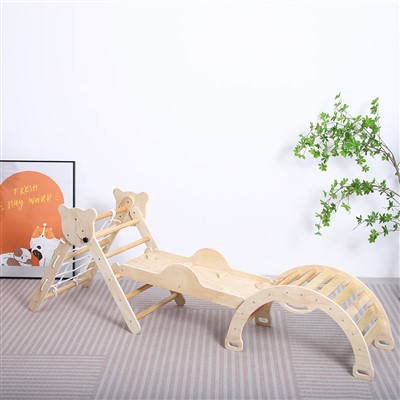 Drveni trokutni set za penjanje